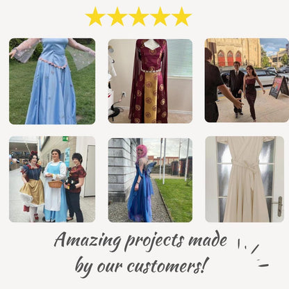 Square Neck Midi Dress Sewing Pattern, Easy Circle Dress (PDF)